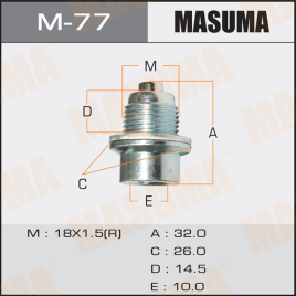 БОЛТ М18х1,5 СЛИВА МАСЛА С МАГНИТОМ (М77)