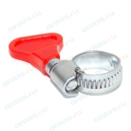 ХОМУТ С КЛЮЧОМ 10-16мм 