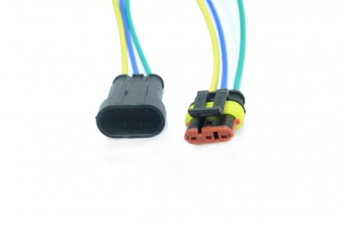 КОЛОДКА ТРЕХКОНТАКТ.ГЕРМЕТИЧНАЯ фото 1