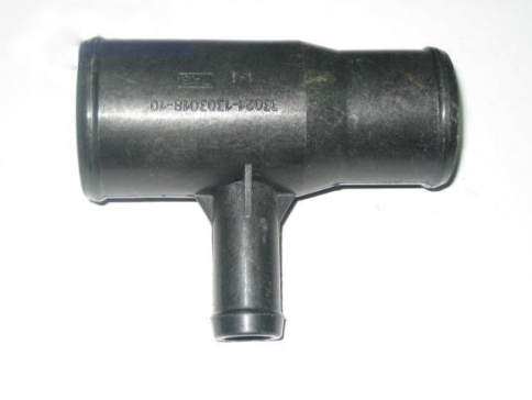 ПАТРУБОК ТРОЙНИК ПЛАСТИК 2410/3302 фото 1