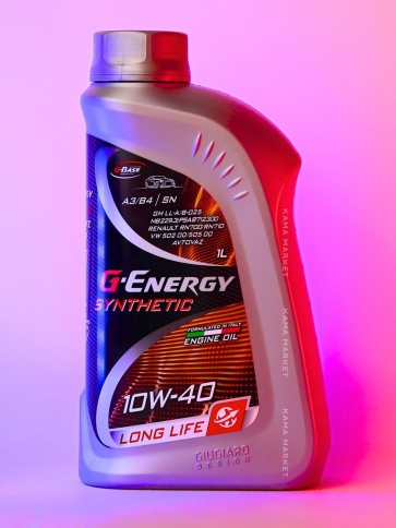 МАСЛО G-ENERGY LONG LIFE 10W40 1л фото 1