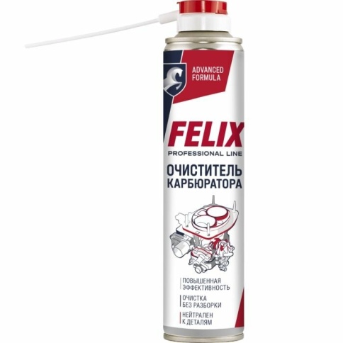 ОЧИСТИТЕЛЬ КАРБЮРАТОРА FELIX 400мл фото 1