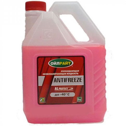 АНТИФРИЗ OILRIGHT КРАСНЫЙ 3кг. фото 1