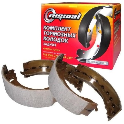 КОЛОДКИ ЗАДНИЕ 3302 фото 1