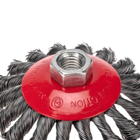 ЩЕТКА-КРАЦОВКА КОНИЧЕСКАЯ 100мм. фото 1