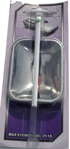 НАКЛАДКИ РУЧЕК ДВЕРИ ХРОМ 2109 фото 1