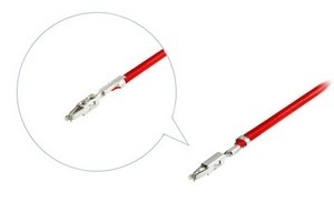 КЛЕММА ЛИРА 1,5мм УСИЛЕННАЯ С ПРОВОДОМ фото 1