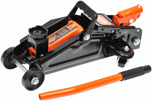 ДОМКРАТ ПОДКАТНОЙ ГИДР. 2т. СЕРВИС КЛЮЧ 75001 фото 1