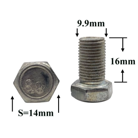 БОЛТ М10х16х1 ПОВОР.КУЛАК УАЗ фото 1