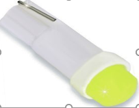 СВЕТОДИОД Т5 БЕЛЫЙ ФАРФОР фото 1