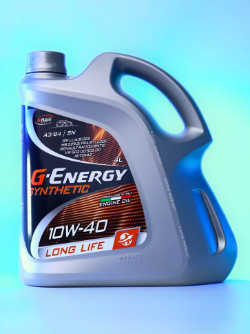 МАСЛО G-ENERGY LONG LIFE 10W40 4л фото 1