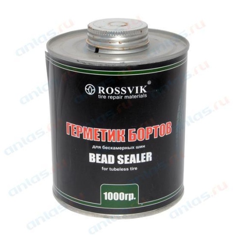 ГЕРМЕТИК ДЛЯ ШИН С КИСТЬЮ ROSSVIK 1 кг фото 1