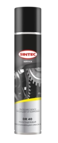 СМАЗКА УНИВЕРСАЛЬН SINTEC DR 40 400мл фото 1