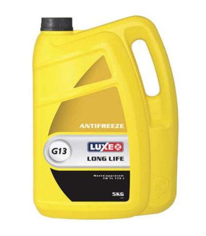 АНТИФРИЗ  LUXE ЖЕЛТЫЙ 5кг. фото 1