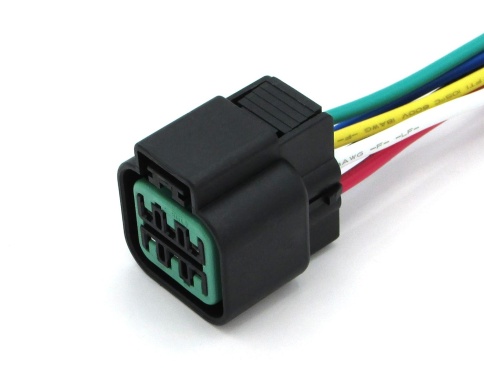 РАЗЪЕМ 6-ТИ КОНТ. БЛОКА ФАР С ПРОВОД. АХ-6586 фото 1