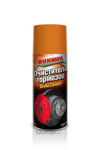 ОЧИСТИТЕЛЬ ТОРМОЗОВ RUNWAY 400мл фото 1