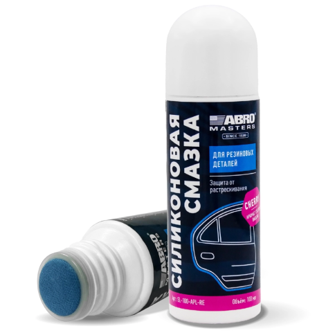 СМАЗКА СИЛИКОНОВАЯ аппликатор ABRO 100мл. фото 1