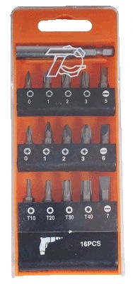 НАБОР БИТ TORX 16пр.10659 фото 1
