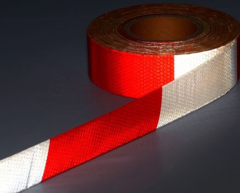 НАКЛЕЙКА СВЕТООТРАЖ.ЛЕНТА 50х100 фото 1