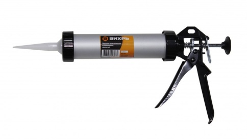 ПИСТОЛЕТ ДЛЯ ГЕРМЕТИКА ЗАКРЫТЫЙ ВИХРЬ фото 1