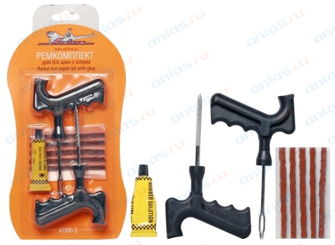 НАБОР ДЛЯ РЕМОНТА ШИН AIRLINE ATRK-3 фото 1