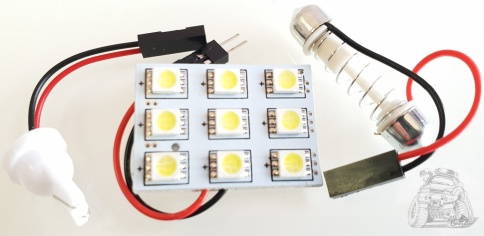 БЛОК САЛОННЫЙ  9диодов фото 1