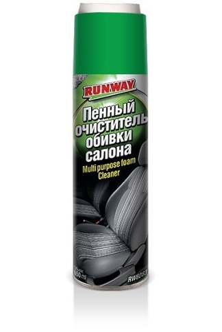 ОЧИСТИТЕЛЬ ОБИВКИ САЛОНА RUNWAY 650мл фото 1