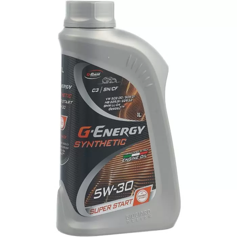 МАСЛО G-ENERGY SUPER 5W-30 1л. фото 1