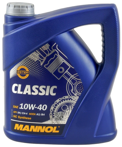 МАСЛО MANNOL Classic 10W40 4л п/с фото 1