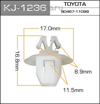 КРЕПЛЕНИЕ ИНОМАРКА УНИВЕР. KJ-1236 фото 1