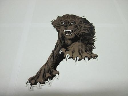 НАКЛЕЙКА ТИГР С ЛАПОЙ фото 1