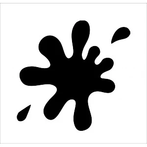 НАКЛЕЙКА КЛЯКСА МАЛАЯ фото 1