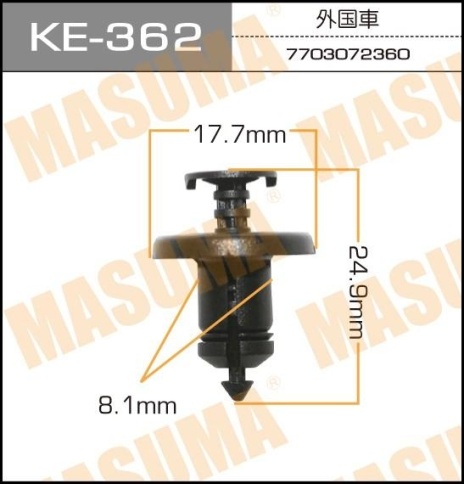 КРЕПЛЕНИЕ ИНОМАРКА УНИВЕР. КЕ-362 фото 1
