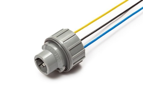 ПАТРОН ЛАМПЫ  Р21/4W ГАБАР. ДХО АХ-760-1  фото 1