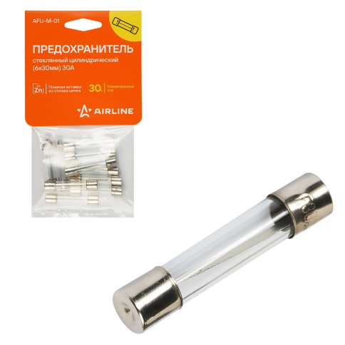 ПРЕДОХРАНИТЕЛЬ СТЕКЛЯН.30А фото 1