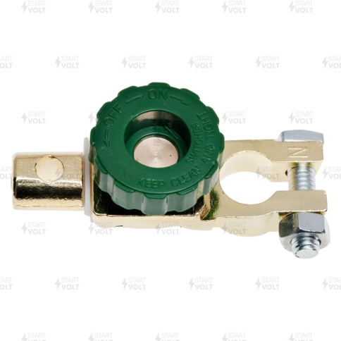 КЛЕММА АКБ (-)  ВЫКЛ.МАССЫ STARTVOLT фото 1