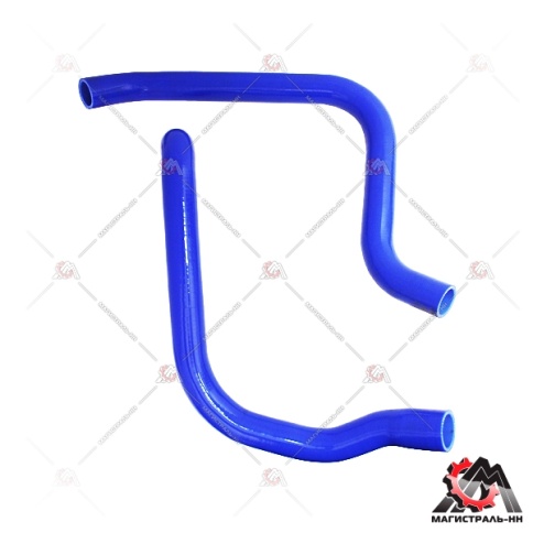 ПАТРУБКИ РАДИАТОРА СИЛИКОН CARUM ВЕСТА (2шт.) фото 1