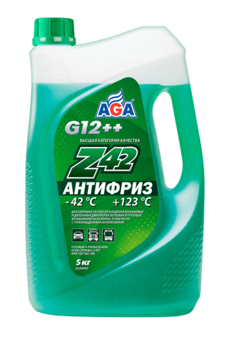 АНТИФРИЗ AGA ЗЕЛЕНЫЙ 5кг. фото 1
