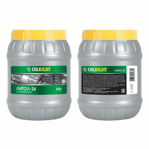СМАЗКА ЛИТОЛ-24  800г OILRIGHT фото 1