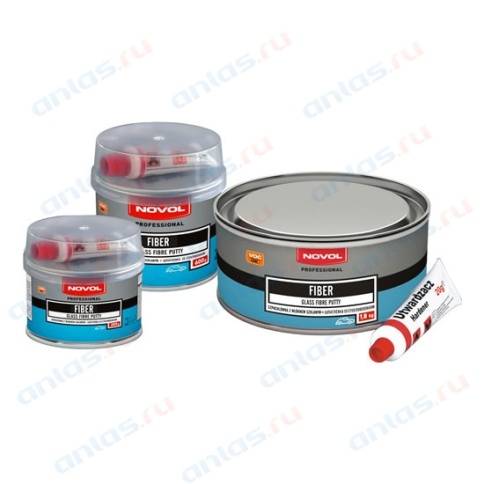 ШПАТЛЕВКА СТЕКЛОВОЛ. 0.6кг фото 1