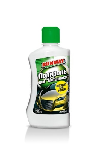 ПОЛИРОЛЬ ДЛЯ МЕТАЛЛИКА С ТЕФЛОНОМ RUNWAY 250мл. фото 1