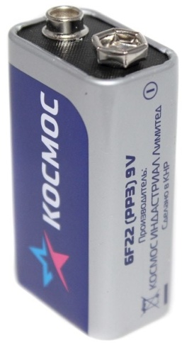 БАТАРЕЙКА  6F22/КРОНА  фото 1