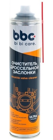 ОЧИСТИТЕЛЬ ДРОССЕЛЯ BiBiCare 400мл.Ln4042 фото 1