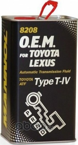 МАСЛО MANNOL ATF T-IV  1л.  фото 1