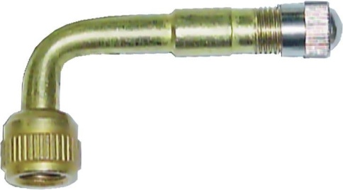 УДЛ. ВЕНТИЛЯ МЕТАЛ.ГНУТЫЙ УГОЛ 90 ГРАД.  фото 1