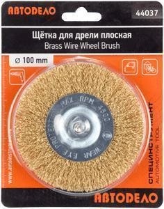 ЩЕТКА ДЛЯ ДРЕЛИ ПЛОСКАЯ 100мм. фото 1