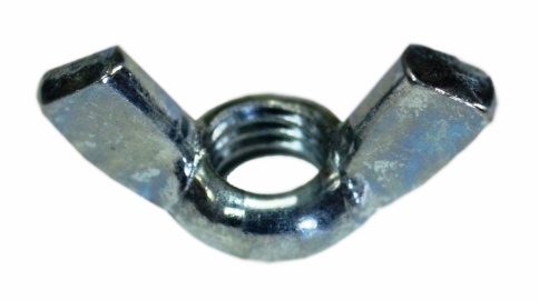 ГАЙКА БАРАШК. DIN315 ЦИНК М6 фото 1