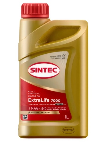 МАСЛО SINTEC EXTRA 5W40 1л син фото 1