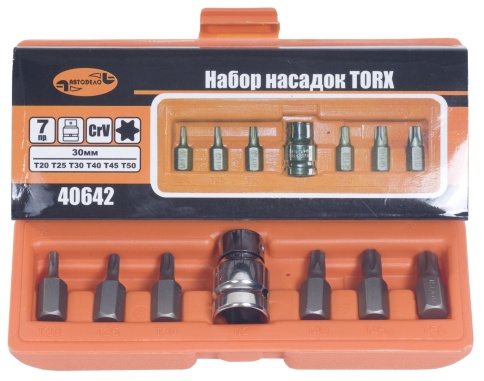 НАБОР БИТ 7пр. фото 1