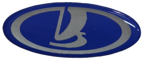 ЭМБЛЕМА НА РУЛЬ (НАКЛЕЙКА)1118 фото 1